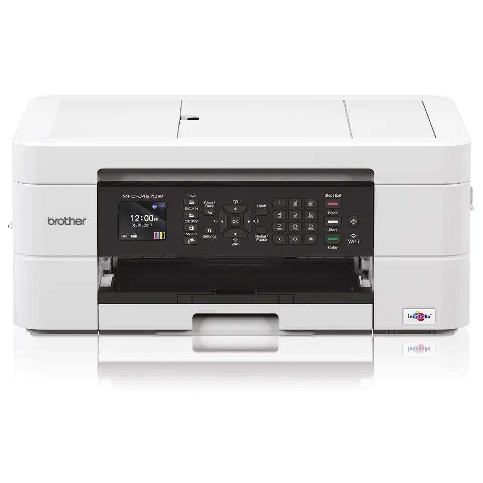 Installing Brother MFC-J491DW/MFC-J497DW Printer - Featured