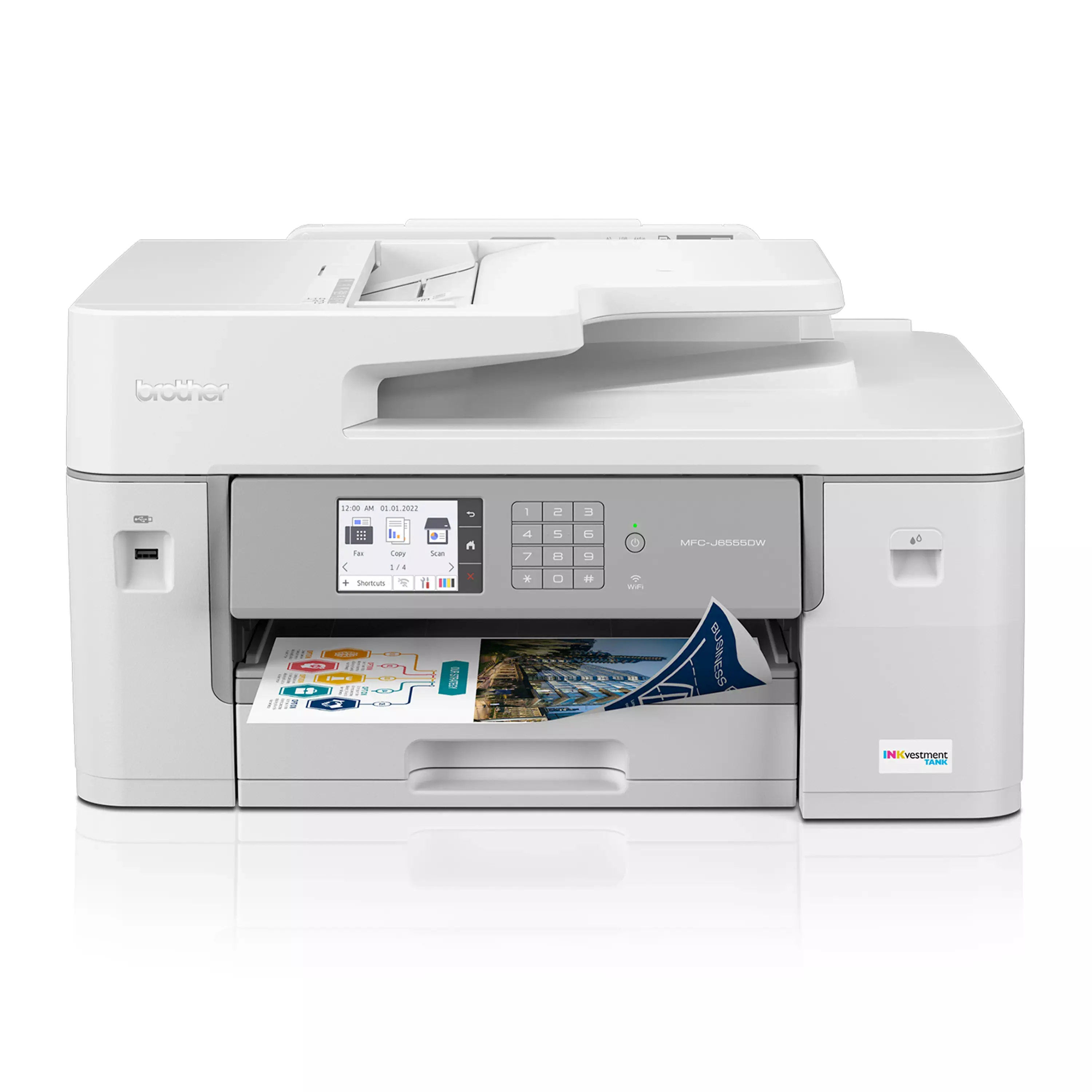 Installing Brother MFC-J6545DW/MFC-J6555DW Printer - Featured