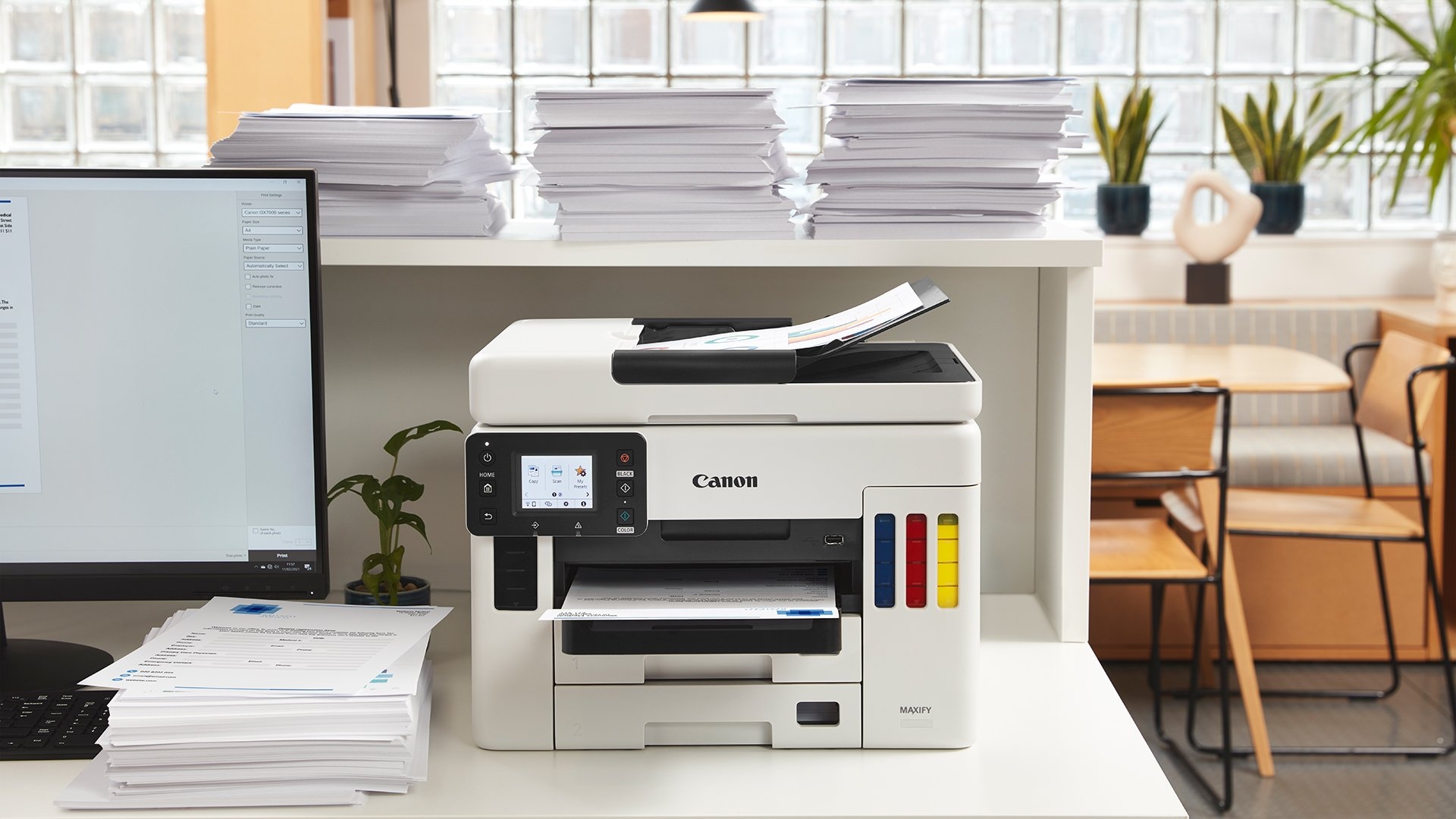 How to Install Canon MAXIFY Printer on GNU/Linux Distros - Featured