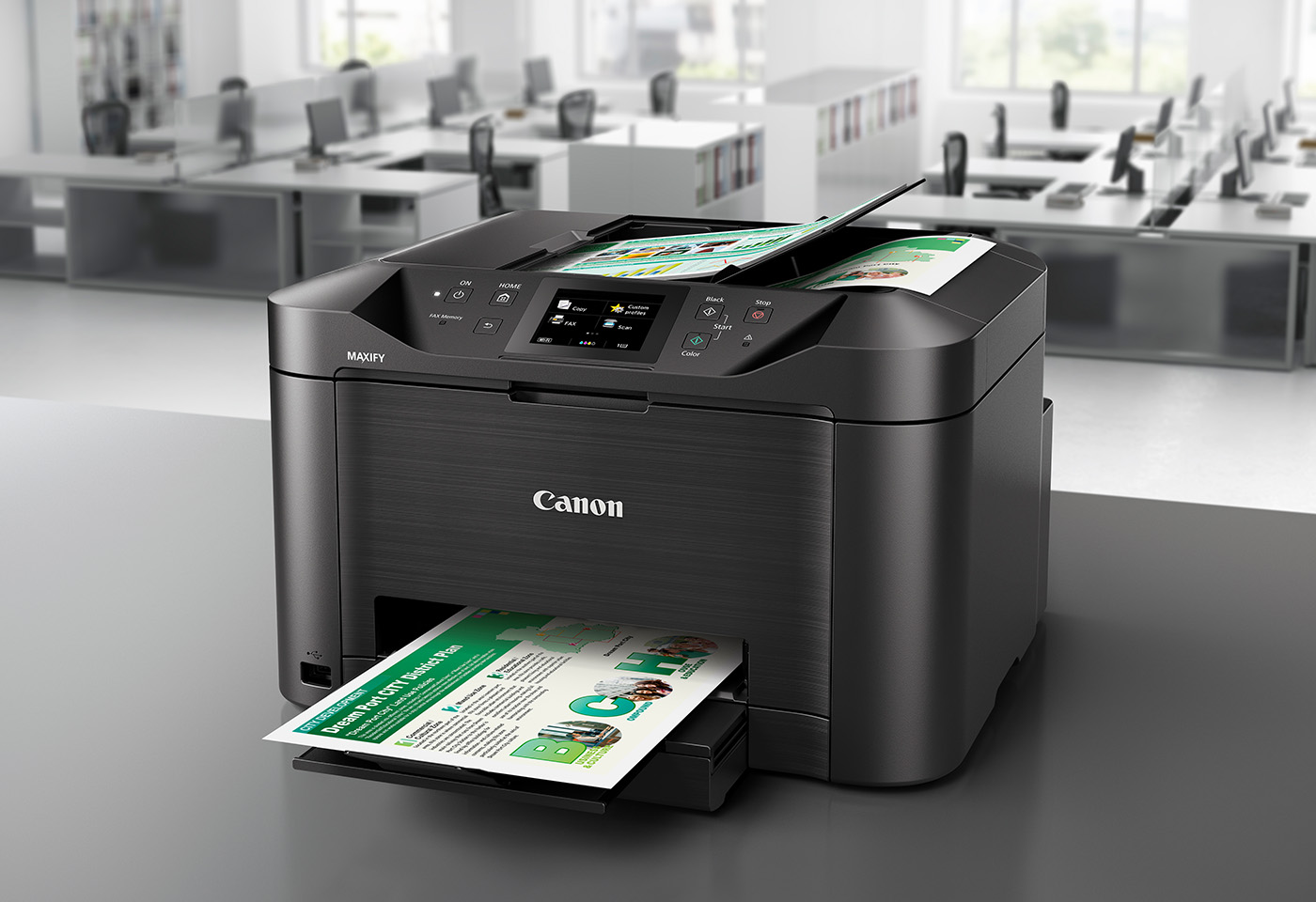 How to Install Canon MAXIFY iB Printer on GNU/Linux Distros - Featured