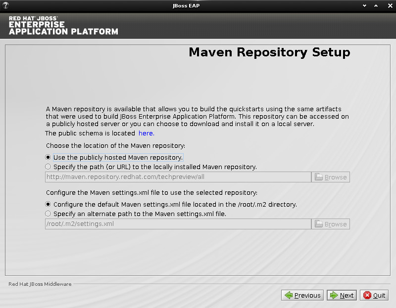 JBoss EAP Installation on Elementary OS Linux - Maven