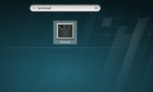 GNOME3 Open Terminal