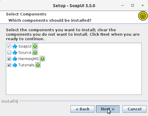 How to Install SoapUI Open-Source in Ubuntu 16.04 Xenial LTS - Components