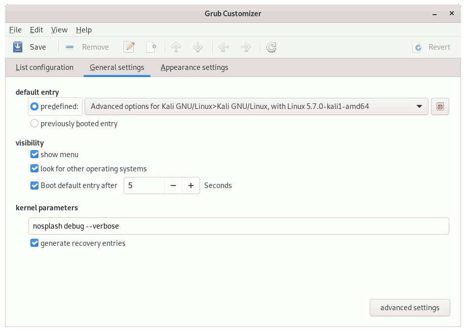 Grub Customizer Ubuntu 16.04 Installation - UI
