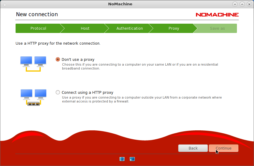 Quick-Start NoMachine Client Remote Desktop Connection on Ubuntu -