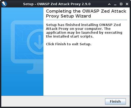 How to Quick Start OWASP ZAP Fedora 31 - Finishing