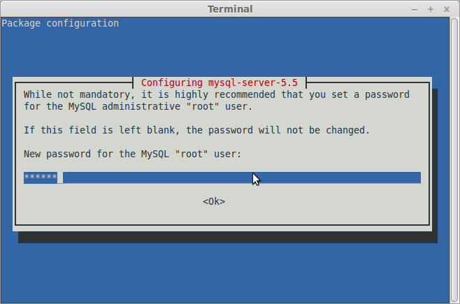 How to Install LAMP PHP 7 on Ubuntu 14.04 Trusty LTS - MySQL Admin Password Setup