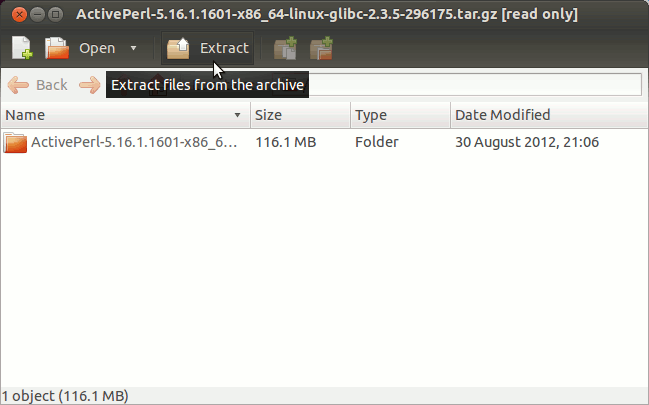 Install ActivePerl 5.X on Ubuntu 14.04 Trusty 32/64-bit - ActivePerl Extraction