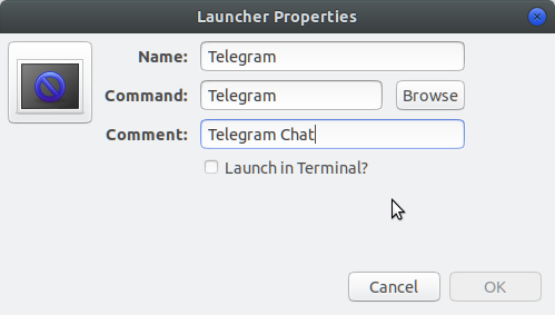 How to Create Menu Launcher Ubuntu GNOME - Setting Icon