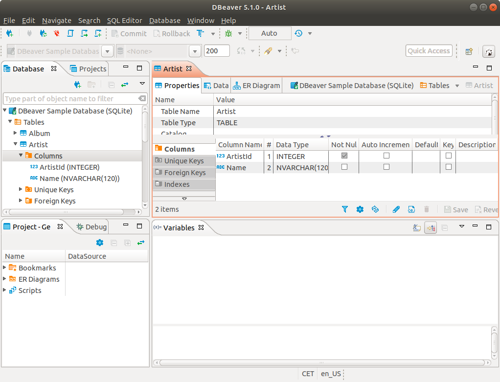 How to Install DBeaver on Oracle Linux 7 - UI