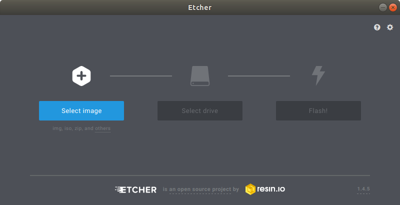 Etcher Slackware Installation Guide - Etcher AppImage on File Manager
