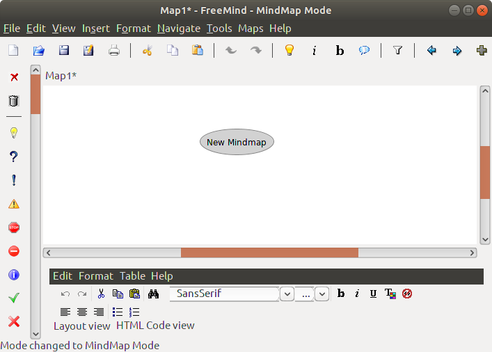 How to Install FreeMind on Ubuntu 24.04 Noble LTS - UI