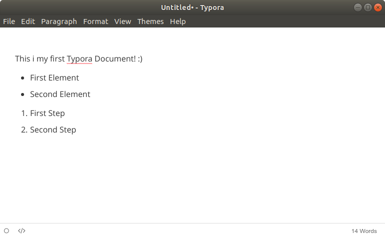 How to Install Typora on Ubuntu 18.10 Cosmic GNU/Linux - UI