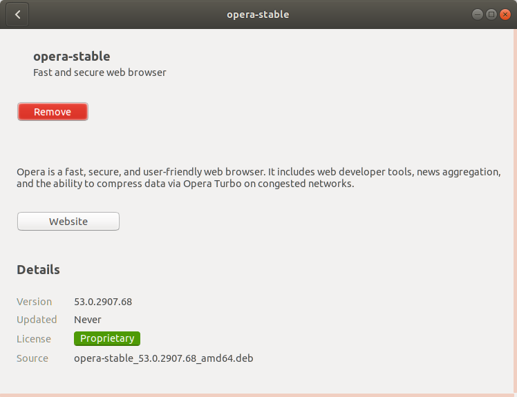 How to Install Opera Ubuntu 20.10 Groovy - Done