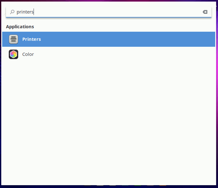 How to Add Printer Ubuntu Budgie Desktop - Open Settings
