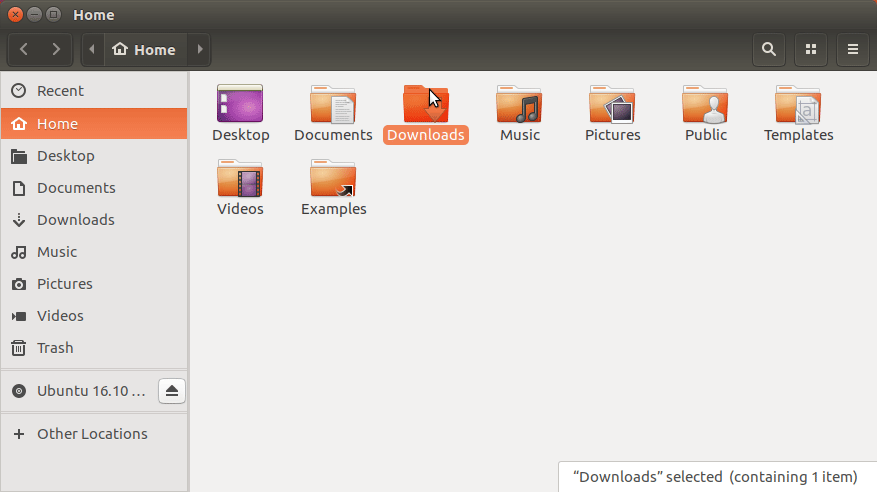 How to Access Folders & Drives in Linux Ubuntu File Manager - Accessing Downloads