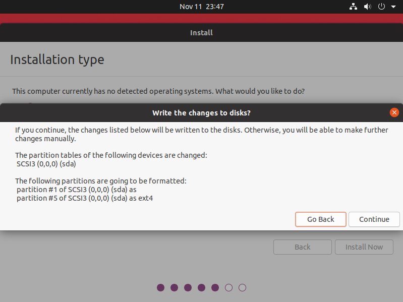 How to Install Ubuntu 20.04 Desktop on Parallels VM - Installation Type