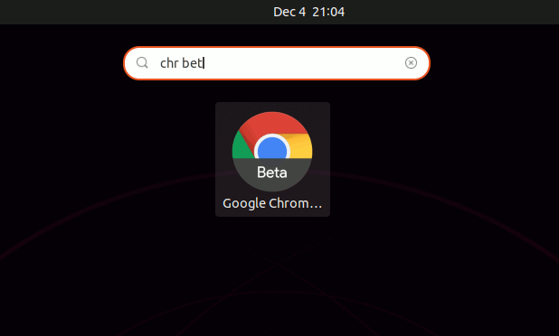 How to Install Chrome Beta in Ubuntu 18.04 Bionic LTS - Launcher