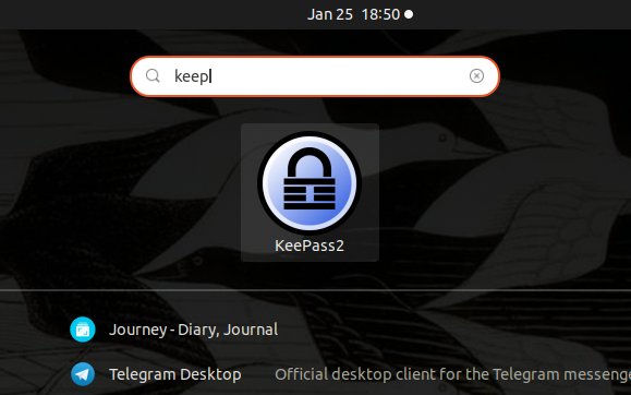 Step-by-step KeePassXC CentOS 8.x/Stream-8 Installation Guide - Launcher