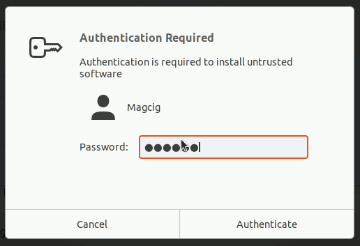 Authentication