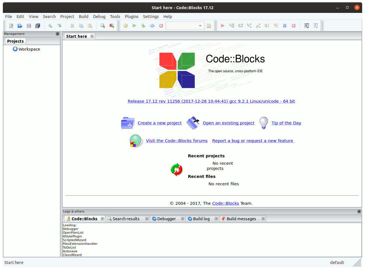 Step-by-step Code::Blocks Deepin Linux 15 Installation - UI