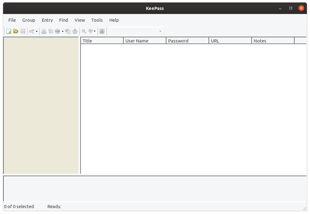 Step-by-step KeePass CentOS 8.x/Stream-8 Installation Guide - UI