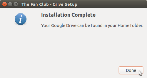 Quick-Start with Google Drive on Linux - Grive Setup Done