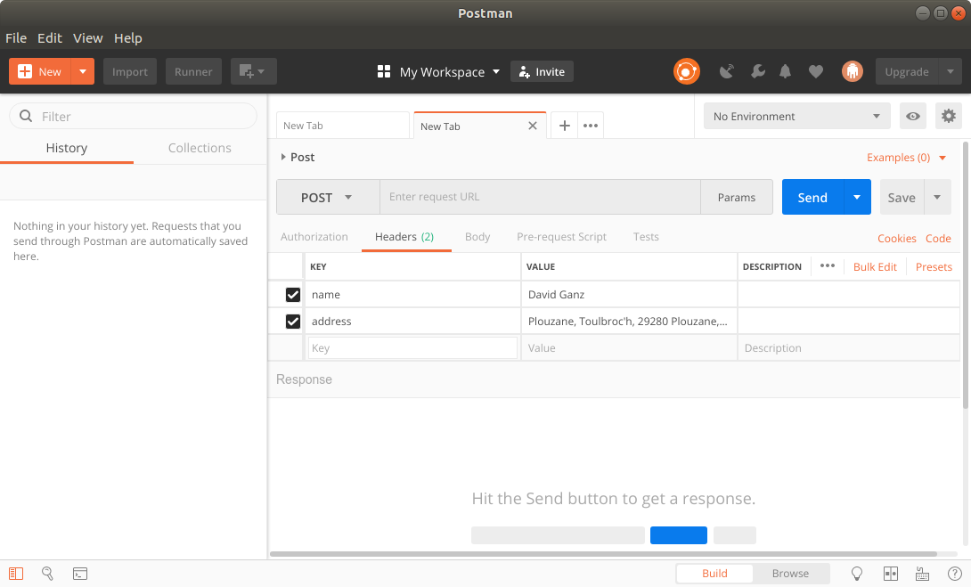 How to Install Postman on openSUSE GNU/Linux - Postman UI