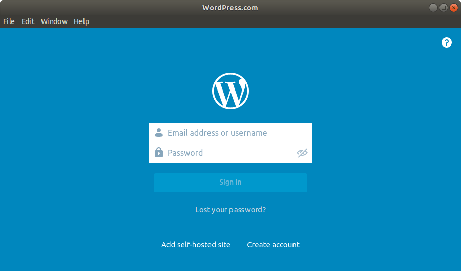 Wordpress Desktop App Setup - WordPress Desktop App
