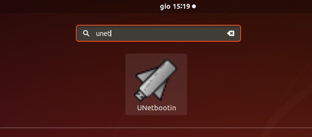 UNetbootin Ubuntu 20.04 Installation Guide - Launcher