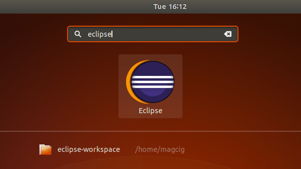 How to Install Eclipse Java on Xubuntu 18.04 Bionic LTS - Eclipse Desktop Launcher