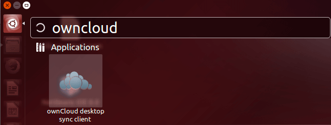Install ownCloud Client for Ubuntu 14.04 Trusty - owncloud launcer
