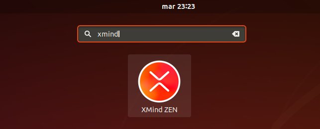 How to Install XMind on Linux Mint - Launcher