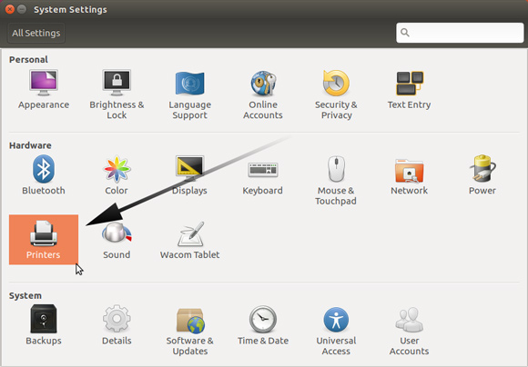 Add Canon Printer Ubuntu - Ubuntu System Settings Printers