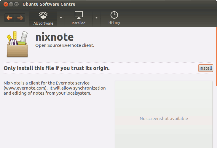 Ubuntu How to Install Evernote Linux Clone 2