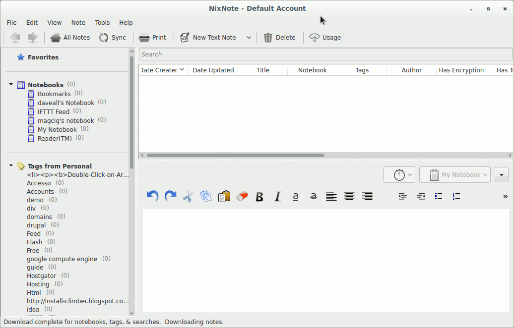 Installing Nixnote2 on Ubuntu 15.10 Wily - Featured