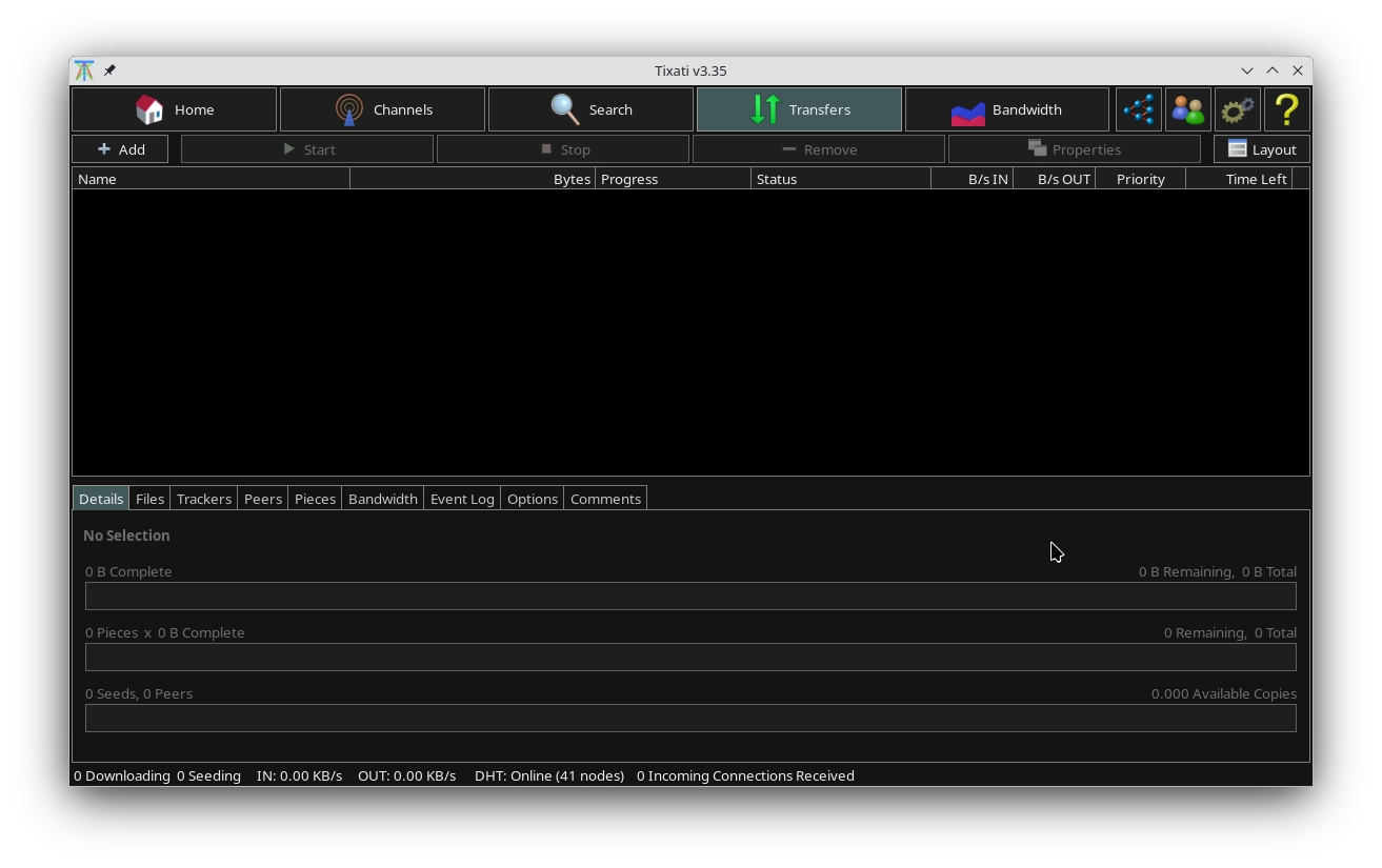 How to Install Tixati on Ubuntu 24.04 - Launcher