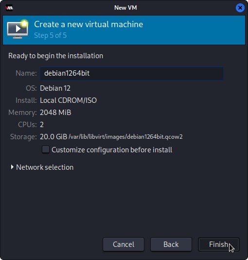 Virt-Manager Create New VM from ISO Visual Guide - Naming