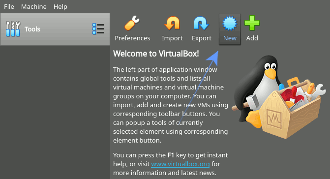 How to Create VirtualBox Virtual Machine from ISO - New VM