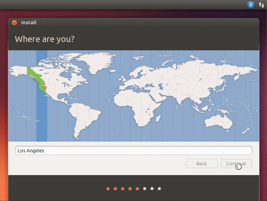 How to Install Ubuntu 16.04 VMware Virtual Machine on Windows 8 - Country and Time Zone