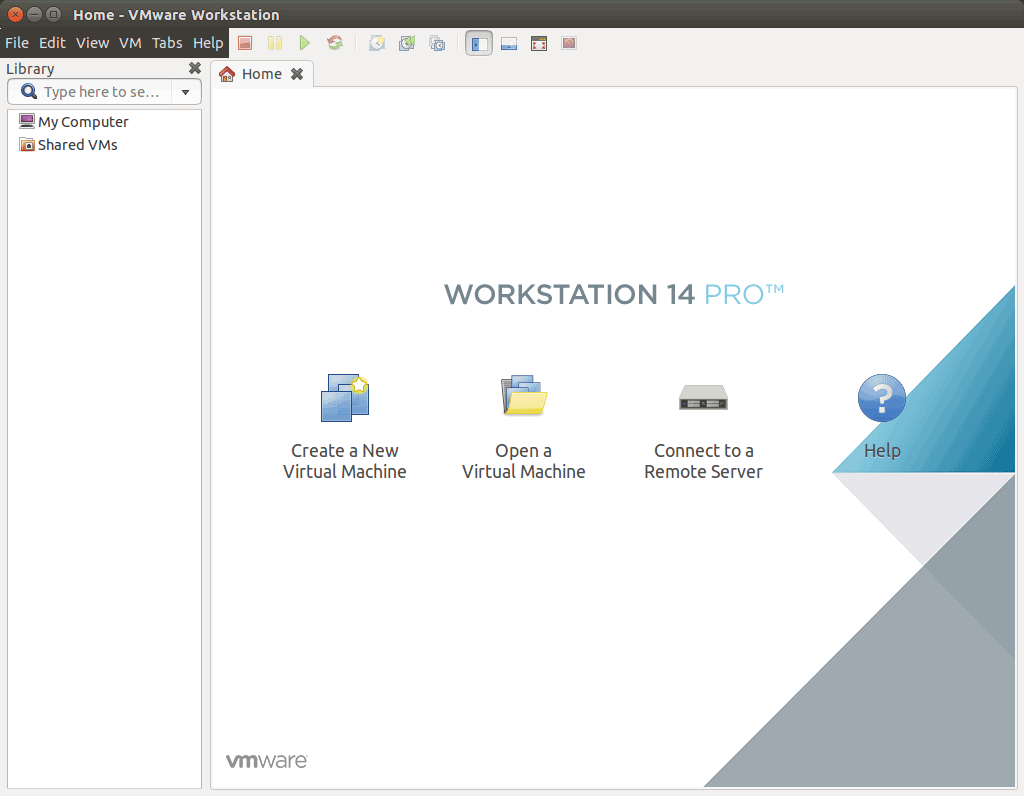 How to Install VMware Workstation 14 Pro on Ubuntu 17.04 Zesty - VMware Workstation Pro 14 GUI