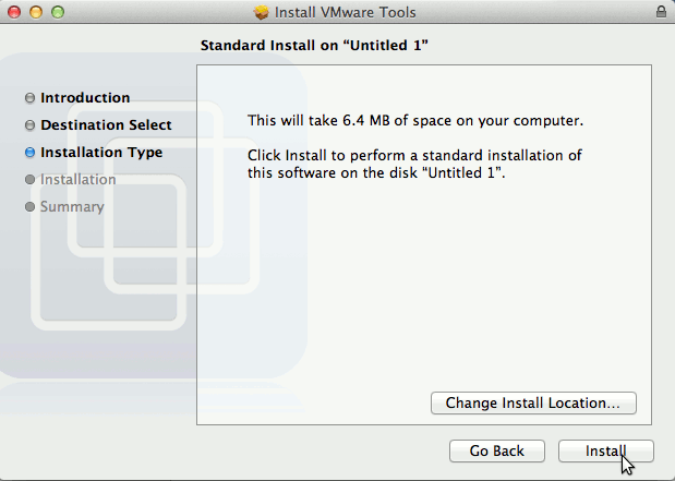 How to Install VMware Tools on macOS El Capitan 10.11 - Installation 2