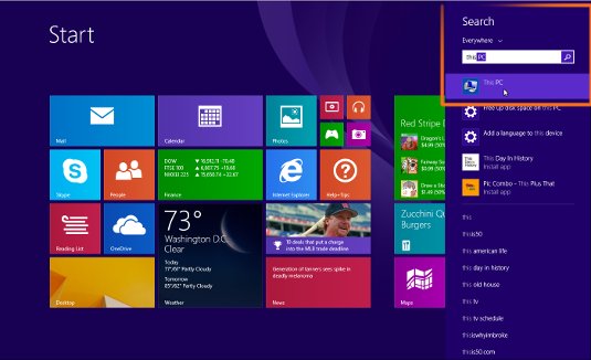 Windows 8 Ubuntu File Sharing on Network with Samba - Windows 8 This PC