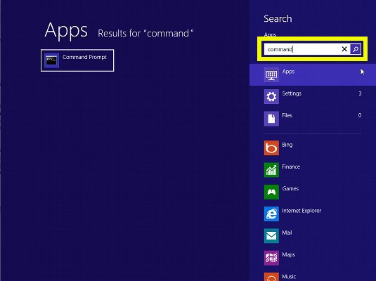 Install Windows 8 with IIS8 Integration - Command Prompt