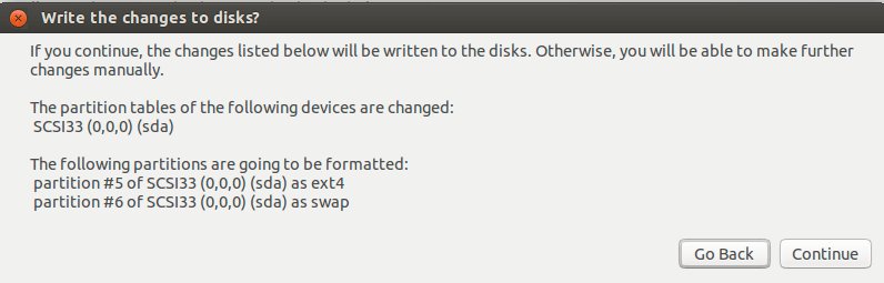 Install Ubuntu 16.04 Xenial on Top of Windows 8 - Writing Changes to Disk