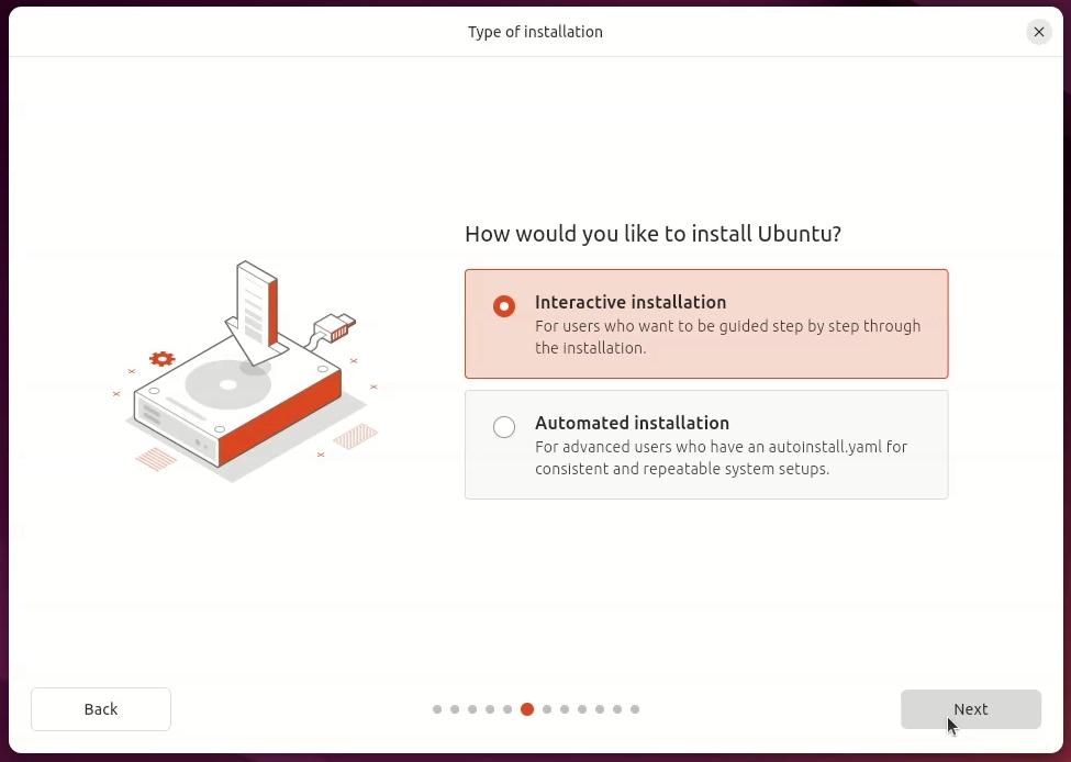 How to Dual Boot Ubuntu 24.04 and Windows 10 | Step-by-step - Type of installation