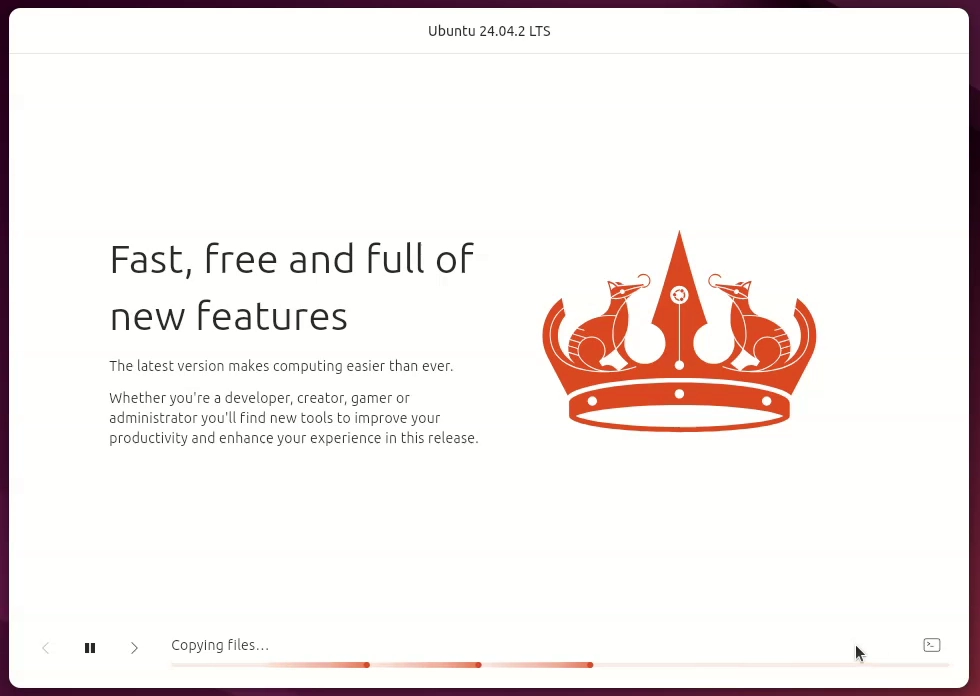 How to Dual Boot Ubuntu 24.04 and Windows 10 | Step-by-step - Installing