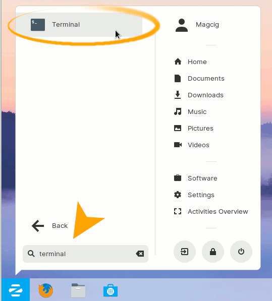 How to Install VLC Flatpak on Zorin OS 15 - Open Terminal Shell Emulator